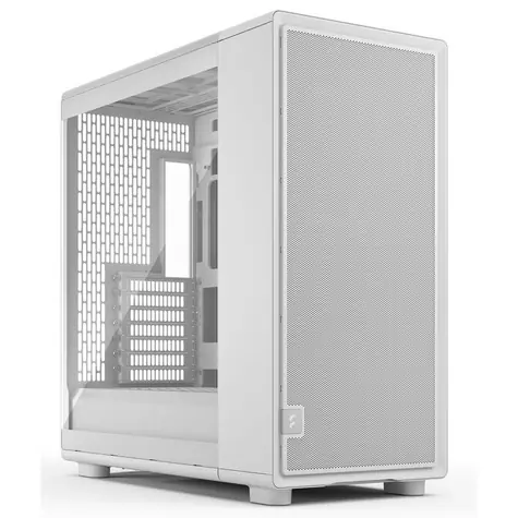 Fractal Design Epoch XL White TG Clear tint bílá / Midi Tower / bez zdroje / průhledná bočnice