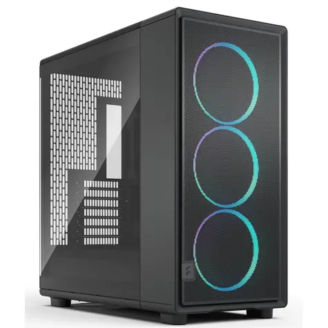 Fractal Design Epoch XL Black TG RGB Light tint / Midi-Tower / ATX / bez zdroje / průhledná bočnice 