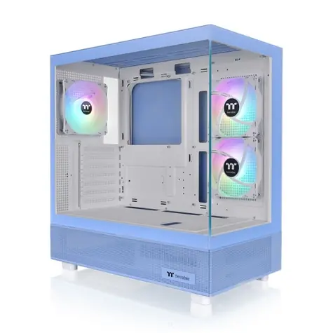 Rozbaleno - Thermaltake View 270 Plus TG ARGB modrá/ATX/1x USB-A 3.2/2x USB-C/3x120mm/bez zdroje/průhledná bočnice  / rozbaleno