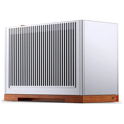 Rozbaleno - Jonsbo T9 (PCIe 5.0) stříbrná / Mini-ITX / 1x USB-C / bez zdroje / rozbaleno