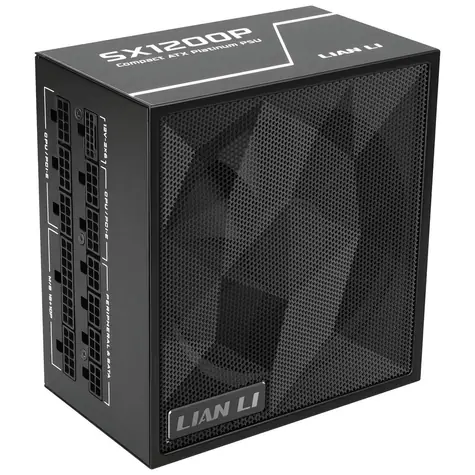 Lian Li SX Series 80 PLUS Platinum černá / ATX 3.1 / 1200W / 80PLUS Platinum / Aktivní PFC / modulární 