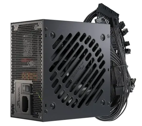 Rozbaleno - Seasonic CORE GC-650 ATX 3.1 černá / PC síťový zdroj / 2x PCIe / 650 W / 120 mm ventilátor / 80+ Bronze / rozbaleno