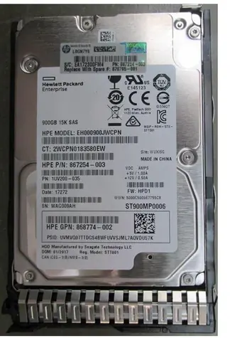 HPE 900GB (870795-001) / HDD / 2.5