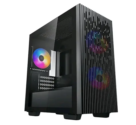 Rozbaleno - DEEPCOOL MATREXX 40 3FS černá / Micro-ATX / 1xUSB 3.0 + 1x USB 2.0 / 3x 120 mm / bez zdroje  / rozbaleno