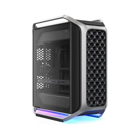 Cooler Master Cosmos Alpha stříbrná / E-ATX / 4x USB-A 3.2 / 2x USB-C 3.2 / 2x 200mm + 1x 120mm / bez zdroje