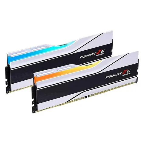 Rozbaleno - G.Skill Trident Z5 Neo RGB 32GB (2x16GB) DDR5 6000MHz bílá / CL26 / DIMM / Non-ECC / EXPO / rozbaleno