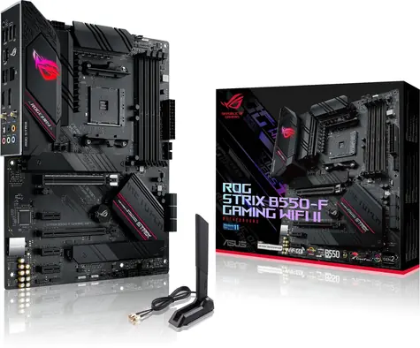 Rozbaleno -ASUS ROG STRIX B550-F GAMING WI-FI II / AMD B550 / DDR4 / Serial ATA III / USB / 2.5GLAN / M.2 / sc.AM4 / ATX / rozbaleno