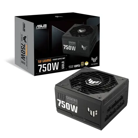 Rozbaleno - ASUS TUF-750G-GAMING 750W / ATX / 750W / 80 Plus Gold / 135 mm / modulární / rozbaleno