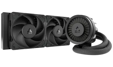 Rozbaleno - ARCTIC Liquid Freezer III Pro 240 černá/2x 120 mm/Fluid Dynamic Bearing/0.3 Sone/600-3000 RPM/Intel + AMD / rozbaleno