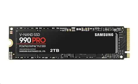 Rozbaleno - SAMSUNG 990 PRO 2TB / SSD / M.2 NVMe PCI-E 4.0 / TLC / R:7450 MBps / W:6900 MBps / IOPS: 1400K&1550K /  5y / rozbaleno