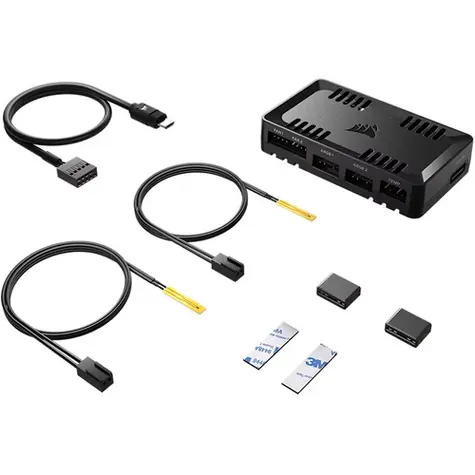 Rozbaleno - Corsair Commander Duo Controller pro větráky a osvětlení / rozbaleno