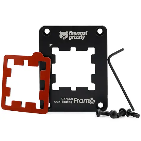 Rozbaleno - Thermal Grizzly AM5 Contact & Sealing Frame / těsnící rám pro procesory AM5 / rozbaleno