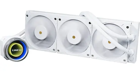 Rozbaleno - Lian Li GALAHAD II Trinity Performance 360 bílá/Vodní chlazení/3x 120 mm/ARGB podsvícení/200 - 3000 RPM/40dB / rozbaleno