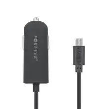 Forever Autonabíječka TFO microUSB 1000mA černá