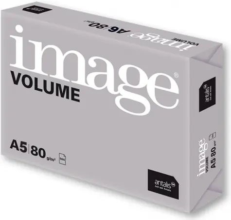 Xerografický papír Image / Volume A5 / 80 g-m2 / bílý / 500 listů / vhodný pro Ink+Laser