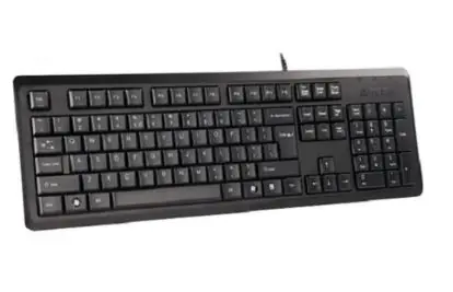 A4tech KR-92 Černá / Drátová klávesnice / CZ / USB / 1.5 m