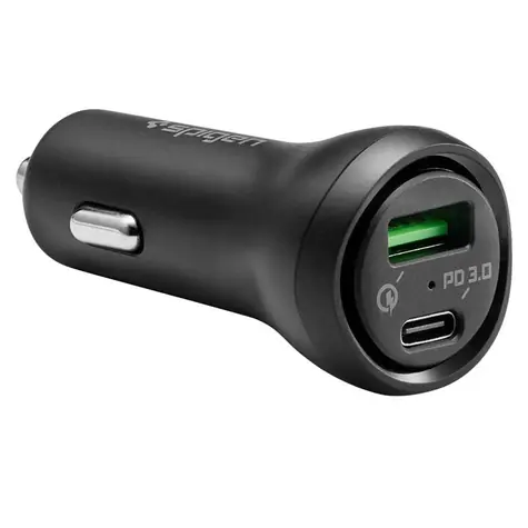 Spigen Car Charger F31QC USB-C PD 3.0 QC Total 48W / nabíječka do auta / USB + USB-C