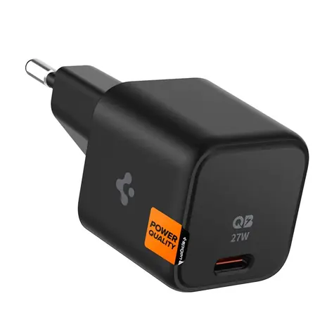 Spigen ArcStation černá / Nabíječka / 1x USB-C 27W / PPS 25W / PD / QB
