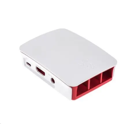 Raspberry Pi oficiální krabička pro Raspberry Pi 3B+ malinovo-bílá