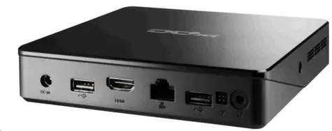 Shuttle XPC nano NS02EV2 černá / Mini-PC / Cortex-A53 / 2GB DDR3L / 16GB eMMC / GigE / Bez OS