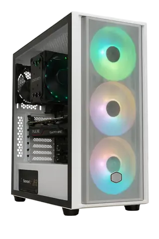 PC Mironet Herní 200 AMD R7 5700X RX7600 Bílá