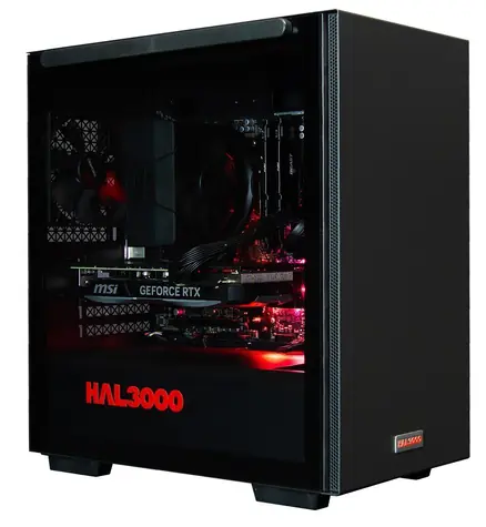 HAL3000 Online Gamer (R5 7600/RTX 4070) černá / AMD Ryzen 5 7600 / 32GB / 1TB SSD/ WiFi / RTX 4070 / W11H