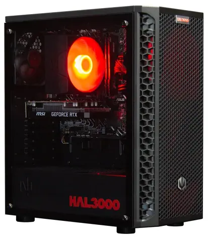 HAL3000 MEGA Gamer Pro černá / Intel i5-12400F / 16GB / RTX 3050 3GB / 1TB PCIe SSD / W11H
