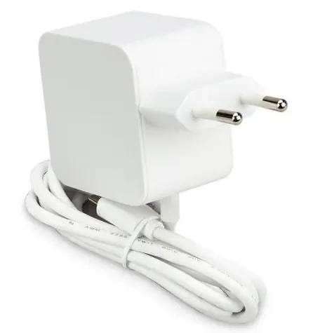 RASPBERRY PI napájecí adaptér 27W/5A pro Rpi 5 bílá / USB-C