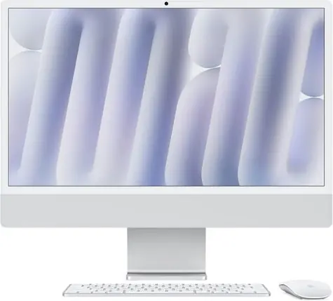 Apple iMac 24 M4 (2024) stříbrná (sklo s nanotexturou) / 24