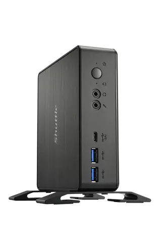 Shuttle XPC nano NC40U5 černá / Intel Core i5-1235U 1.3GHz / 2xDDR4 / 1xSATA / 2x M.2 / 1xGLAN / Bez OS