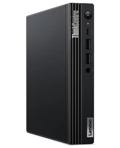 Lenovo ThinkCentre M70q Gen5 Tiny černá / Intel Core i3-14100T 2.7GHz / 8GB / 256GB SSD / Intel UHD / W11P
