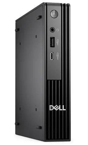 DELL Pro Micro QCM1250 černá / Intel Core i3-14100T 2.7GHz / 16GB / 512GB SSD / Intel UHD 730 / W11P