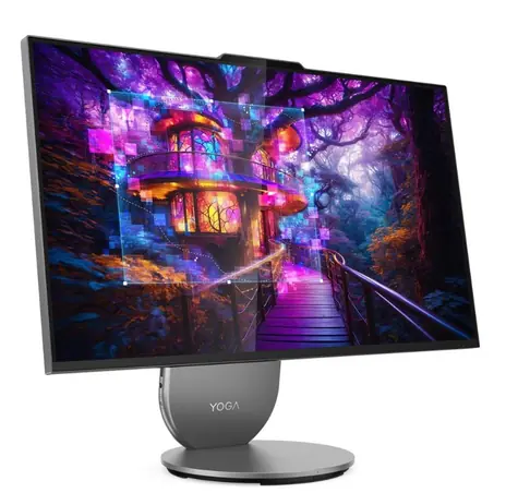 Lenovo AIO Yoga 27IAH10 šedá / 27