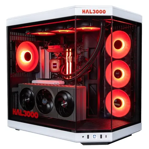 HAL3000 Alfa Gamer Nitro Panda / AMD Ryzen 7 9800X3D 4.7GHz / 32GB / RX 9070 XT 16GB / 2TB PCIe4 SSD / WiFi / W11