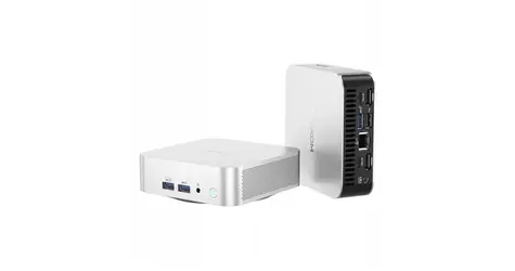 GEEKOM A6 stříbrná / AMD Ryzen 7 6800 4.7GHz / 16GB DDR5 / 1TB SSD / Radeon 680M / W11P