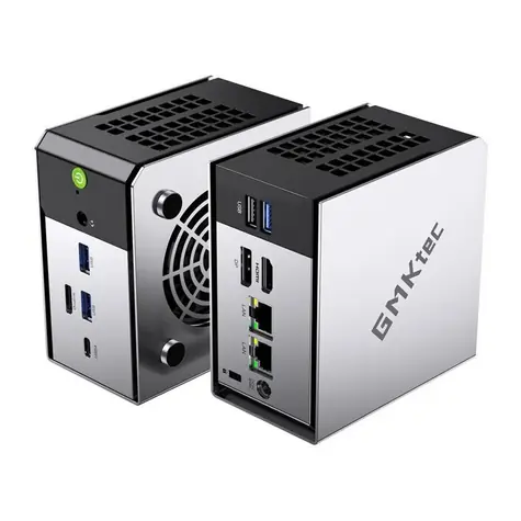 GMKtec M8 stříbrná / AMD Ryzen 5 PRO 6650H 3.3GHz / 16GB RAM / 512GB SSD / Radeon 660M / W11P