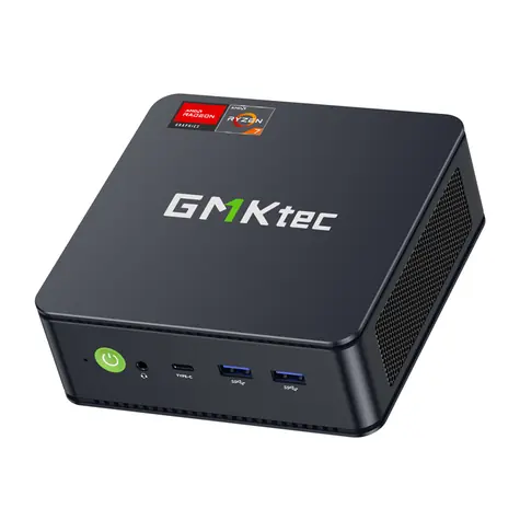 GMKtec M5 Ultra černá / AMD Ryzen 7 7730U 2.0GHz / 16GB RAM / 512GB SSD / Radeon / W11P