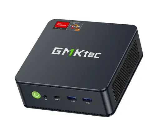 GMKtec M5 Ultra černá / AMD Ryzen 7 7730U 2.0GHz / 32GB RAM / 1TB SSD / Radeon / W11P