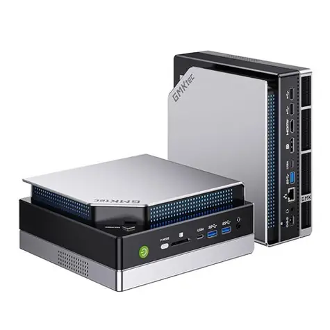 GMKtec EVO-X2 stříbrná / AMD Ryzen AI Max+ 395 3GHz / 128GB RAM / 2TB SSD / Radeon 8060S / W11P