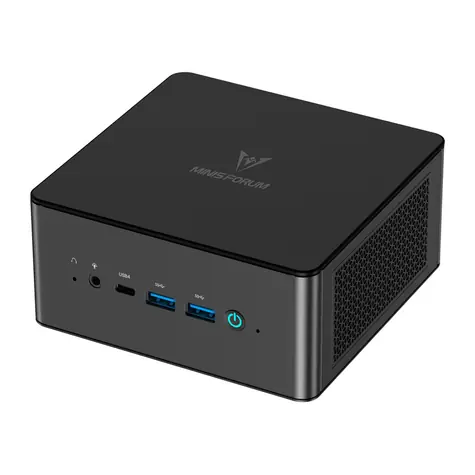 Minis Forum UM890 Pro černá / AMD Ryzen 9 8945HS 4.0GHz / 16GB RAM / 512GB SSD / Radeon 780M / BezOS
