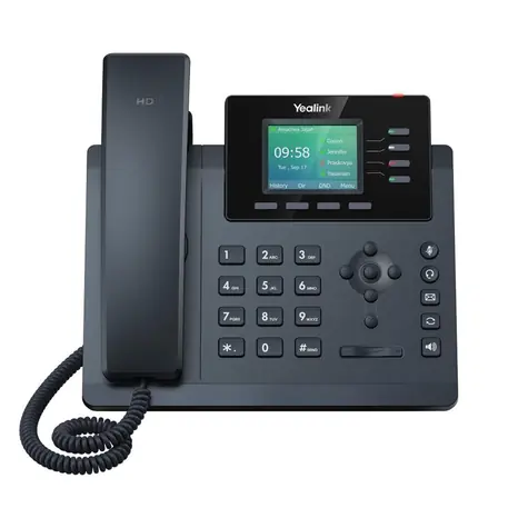 Yealink SIP-T34W WiFi / VoIP telefon / Wi-Fi / PoE / 4x SIP
