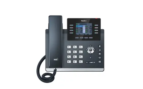 Yealink SIP-T44W / VoIP telefon / Wi-Fi / Bluetooth / PoE / 12x SIP