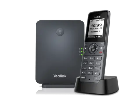 Yealink W71P SIP DECT (základna + ručka W71H) / VoIP telefon / 10x SIP / až 10 DECT ruček