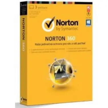Norton 360 2014 CZ + Stanley 39-dílná sada šroubováků / pro 3 PC / na 12 měsíců