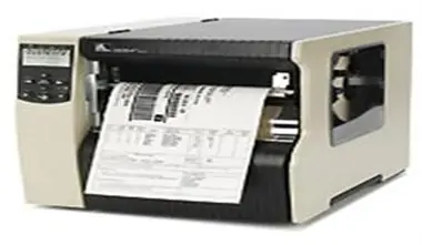 ZEBRA printer 220Xi4 / Tiskárna čárových kódů / Thermotransfer  / 300dpi / PrintServer / navíječ / USB /Serial / paralel