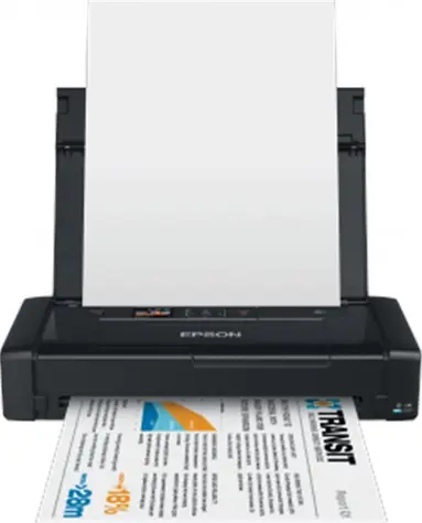 Epson WorkForce WF-100W / Inkoustová tiskárna / A4 / USB 2.0 / Wi-Fi / vestavěný akumulátor