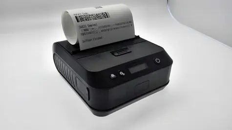 Cashino PTP-III BT 24 černá / pokladní termotiskárna / mobilní / 80mm / USB / BT