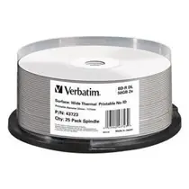 Verbatim 10ks Blu-Ray BD-R DL / Printable jewel box / 50GB / 6x / Pack