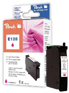 PEACH kompatibilní cartridge Epson T1283, Magenta, 11,5 ml
