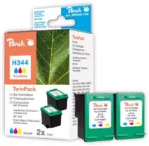 Peach 344 alternativní cartridge / pro HP Deskjet 6540 / Twin-Pack / 2x14 ml / Barevná